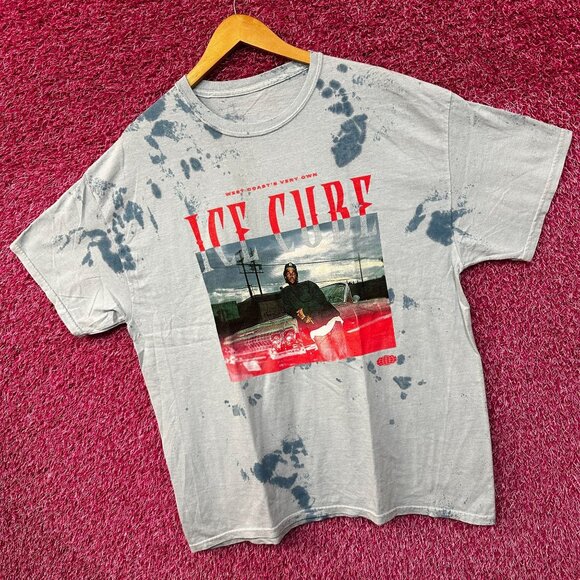 Ice Cube West Coast Very Own oversized Tie dye Tshirt size Large - Picture 3 of 4